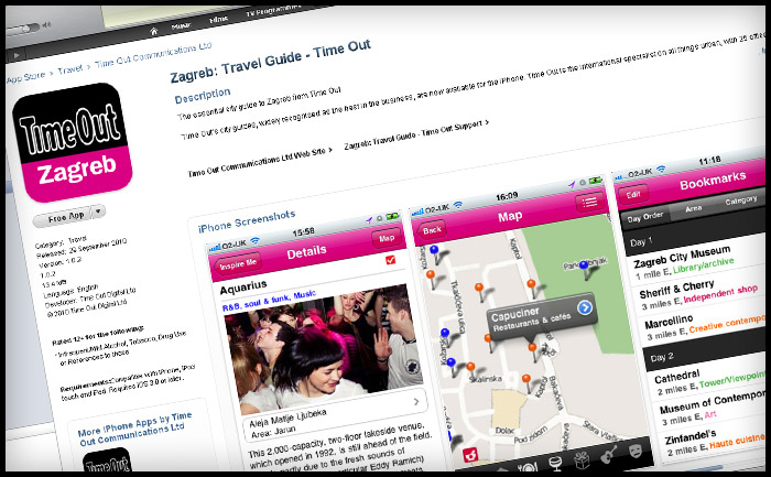Time Out City Guide to Zagreb in the iTunes App store