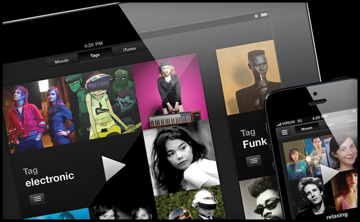 Last.fm Scrobbler iPad and iPhone app - smart playlisting